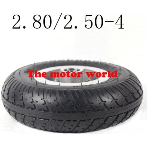2019 New Good Reputation 2.80/2.50-4 Tire Solid Wheel 9 Inch for Electric Scooter Trolley Trailer and Wheelchair Hand Truck