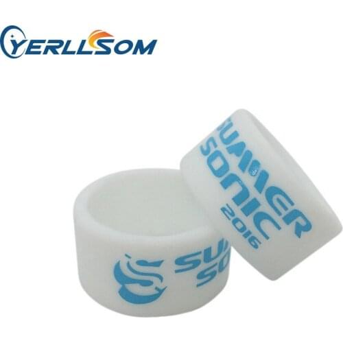 YERLLSOM 100pcs/Lot High Quality Customized printed Vape bands with personal logo for events S20052801