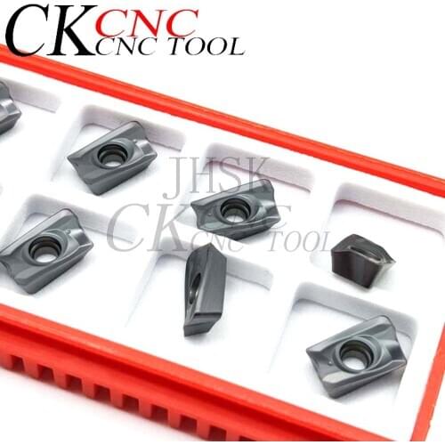 10pcs R390-11T308-PM ZM2125 Carbide insert R390 11T308M indexable Milling tools Face milling turning tools Lathe cutter Tools