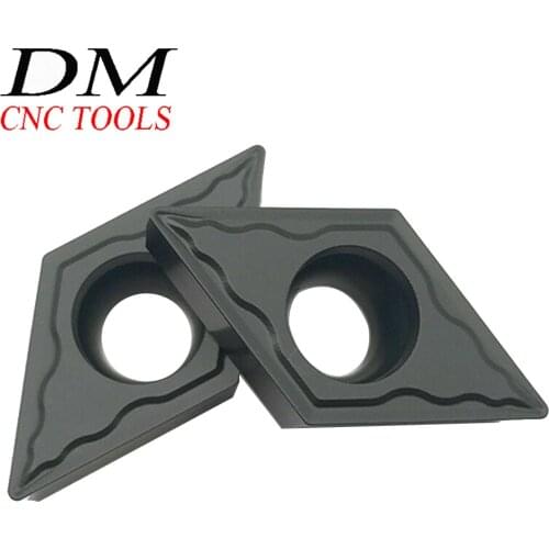 10pcs DCMT11T304-GP GK1115 carbide inserts Internal Turning tool Lathe Tools cutter CNC blade tool Lathe Turning accessories