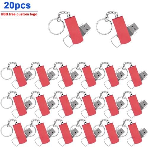 20pcs/lot 32GB 64GB USB Flash Drive Custom logo Personalize logo Memory 16GB 32GB 64GB 128GB Flash Stick Pen drive wedding gift