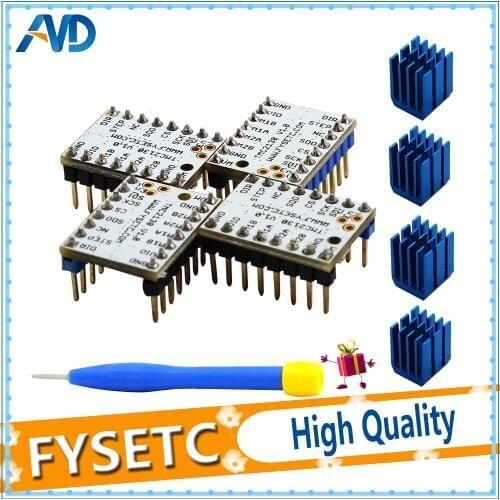 20pcs TMC2130 Stepping Motor Mute Driver Stepstick Power Tube Built-in Driver Current 1.4A Peak Current 2.5A Replace TMC2100