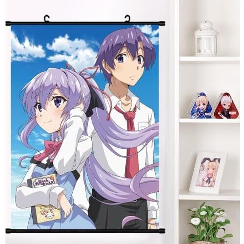 Anime Ore Ga Suki Nano Wa Imouto Dakedo Imouto Ja Nai Suzuka Nagami Cosplay Wall Scroll Mural Poster Wall Hang Poster Home Decor