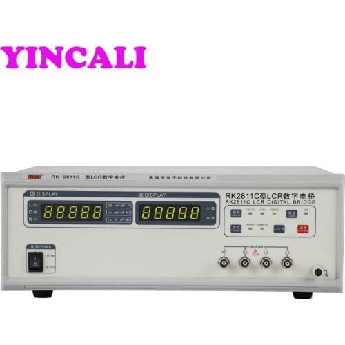 Digital Electric Bridge RK2811C LCR Bridge Meter Tester (100Hz,1kHz,10kHz ) Frequency Inductance Capacitor Tester