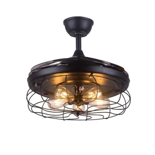 Lotus flower crystal light ventilador de techo decorative ceiling lights Living Room ceiling lamp home decoration