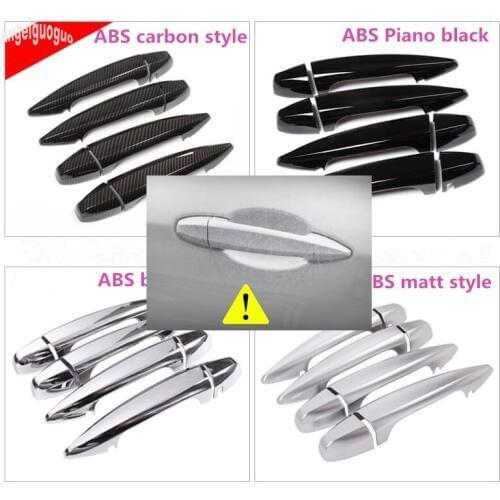For BMW X1 F48 X5 F15 X6 F16 1 series Sedan 2 Car Door Handle Decoration Trim Cover Sticker Car styling protection accessories