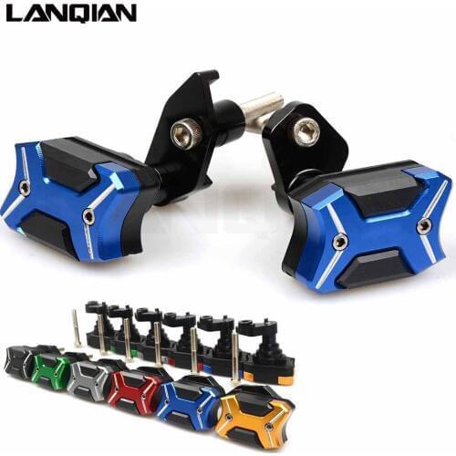 For SUZUKI GSX-S1000 2015 2016 2017 2018 Motorcycle Frame Slider Crash Engine protect Pad Side Shield Protect GSX S1000 GSXS1000