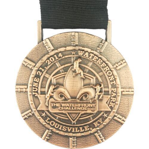 Round Medal Custom Made Medal For Your Own Logo Marathon Medal