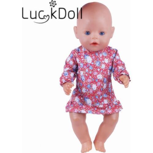 Best gift for children new style handmade 18 Inch/43cm Doll dresses(without shoes) N872