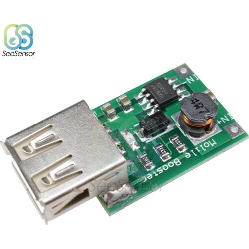 2V-5V To 5V 1200MA DC-DC USB Step Up Charger Power Module Output Booster Converter Circuit Board Mobile Camera Supply Module