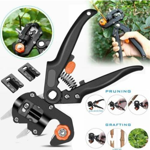 Pruning Shears Scissor Secateurs Garden-Tool Cutting Farming Vaccination Fruit-Tree Shears Cutting-Machine Tree Pruning 2-Blade