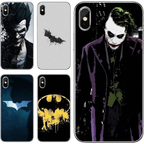 Batman-Dark-Knight-Joker-Karta-Logo Silicone Phone Case For Xiaomi Mi A1 A2 A3 5X 6X 8 9 9T 10 10T 11 Lite SE Pro