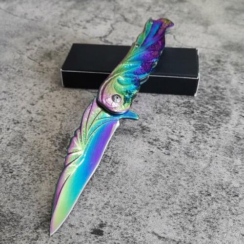 High Quality Folding Knife Pipe Cutter Pocket Knives Steel Handle Tactical Outdoor Survival Combat EDC Hunting Folding Knifes