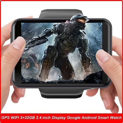 4G Android Relógios Inteligentes Smart Watches Phone Game 3GB 32GB 8MP Dual Camera GPS WIFI Smartwatch For Men Husband Boy Gift