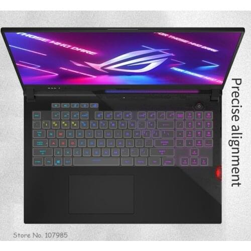 Ultra Clear TPU Keyboard Cover Skin Protector For Asus ROG Strix SCAR 17 G733Q G733QR G733QS G733 QR QS G 733 2021 Laptop