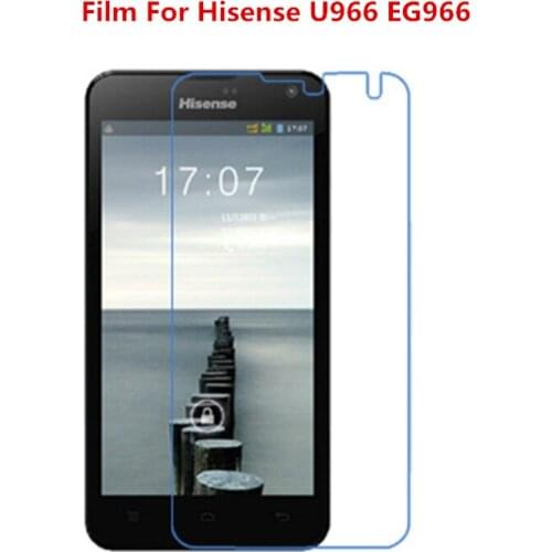 1/2/5/10 Pcs Ultra Thin Clear HD LCD Screen Protector Film With Cleaning Cloth Film For Hisense U966 EG966