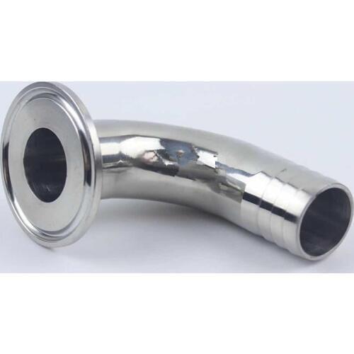 32mm Elbow Hose Barb x 1.5" (50.5mm)Tri clamp Stainless Steel 304 90 Degree Elbow Hose Barb