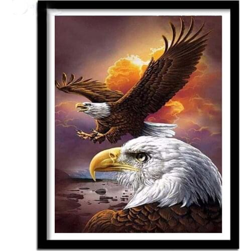 Diy 5d Full Diamond Embroidery Animal Diamond Painting Heart-shaped Peach Blossom White Swan Handmade Mosaic Decoration Hobby