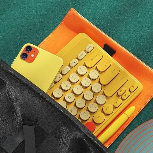 Wireless Keyboard Mini Round Button Gaming Keyboard For Macbook -Lenovo Dell -Asus Laptop -iPad Tablet Computer Keypad