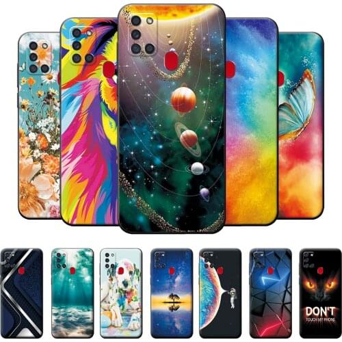 For Samsung A21S Case Phone Cover Silicone Soft TPU Back Cover Case for Samsung Galaxy A21S Bumper 6.5 inch A 21S A21 S Coque