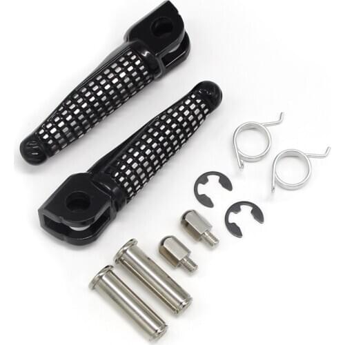 Motorcycle Foot Pegs Footrest For Kawasaki Z750R ZR1000 Z1000 ZR800 Z800 ZX1000 Ninja ZX10R 34028-0092 L 34028-0093 Front pedals