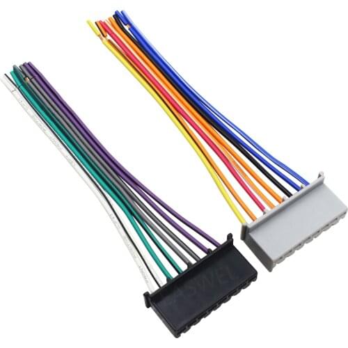 Wire Harness to Reinstall Factory Radio For 1986-2003 Ford Escort