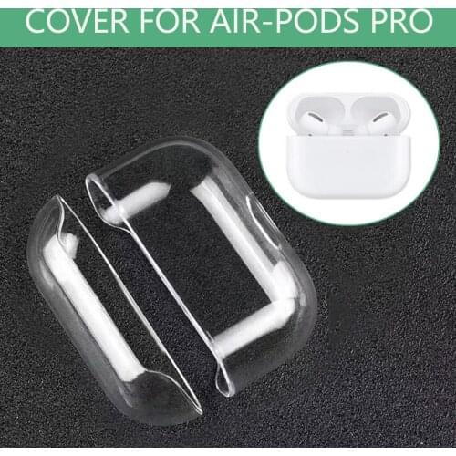 Clear PC Case For Airpods Pro Wireless Earphone Case for Air pods Pro Open Durable Charging Box Cover for Apple AirPods Pro 19Nv