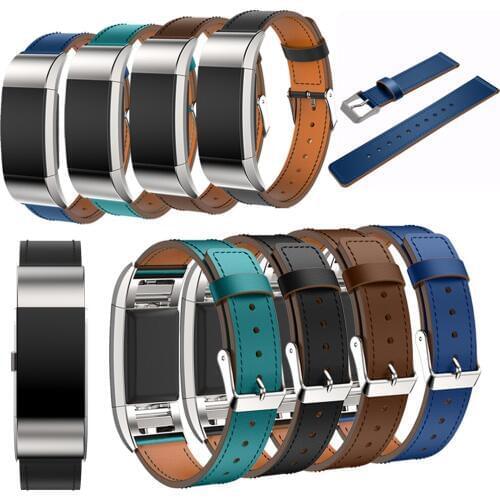 Sport Leather Adjustable Smart Watch Band Bracelet Wrist Strap Replacement Smart watch Belt for Fitbit Charge 3 Smart Accessorie