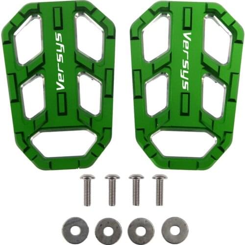 For versys 650 1000 VERSYS650 10-19 VERSYS1000 12-19 Billet Wide Footpegs Pedals Rest Widening Footpegs