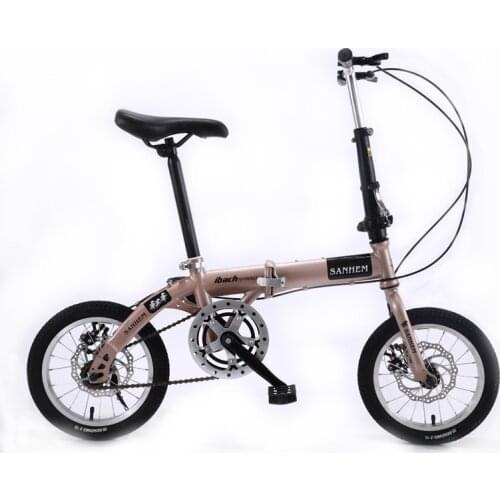 20 Inch Folding Mountain Bicycle Variable Bike Speed Adult Students Bicycle Children Ultralight Portable Velo Pliable Cycling