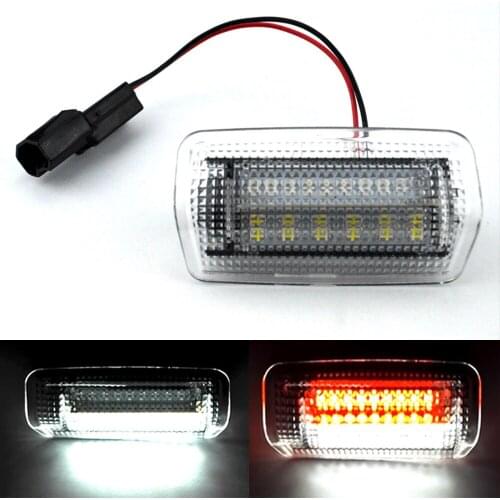 2PCS For Toyota Land Cruiser 200 Series 150 Series Prado MK4 J150 2007 For Lexus ES240 IS250 LED Courtesy Door Light Bulb