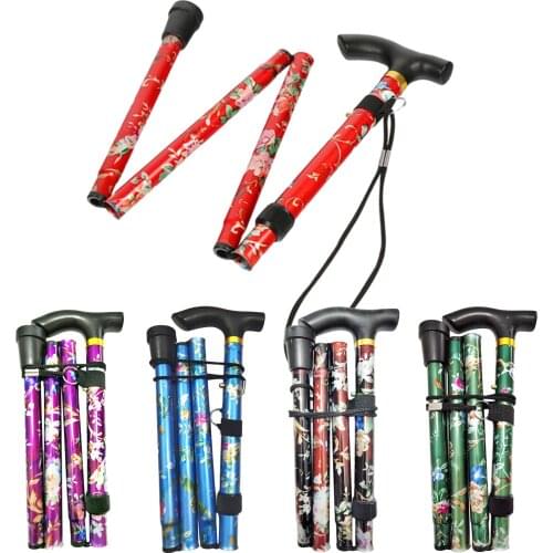 Walking Stick Trekking Aluminum alloy Climbing Stick Telescopic Running Trail Canes Shockproof Hiking Accessories