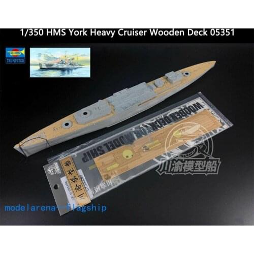 Trumpeter 1/350 HMS York Heavy Cruiser Wooden Deck 05351