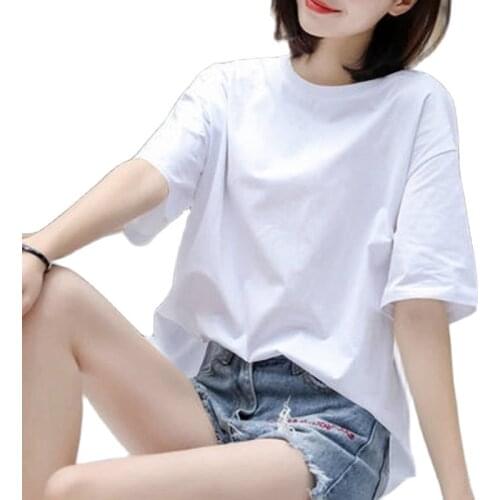 Женские хлопковые футболки TYJTJY China At AliExpress