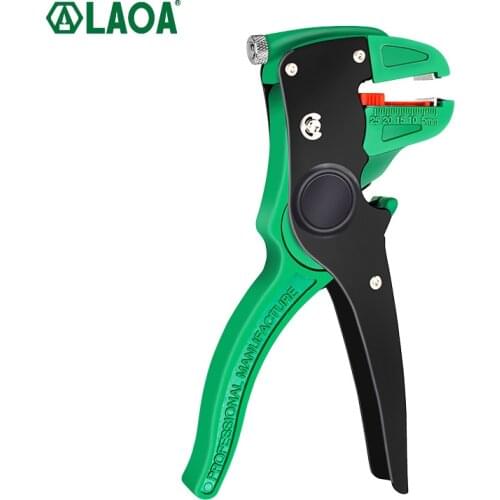 LAOA Olecranon Type Network Wire Stripper for 0.2-6 Square mm Wire with SK5 Material Blade Wire Stripping