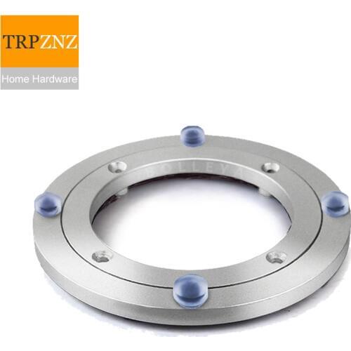 Aluminum alloy turntable Display rack,Swivel Plat Table rotary Glass rotating base,Non-slip,high load-bearing,furniture hardware