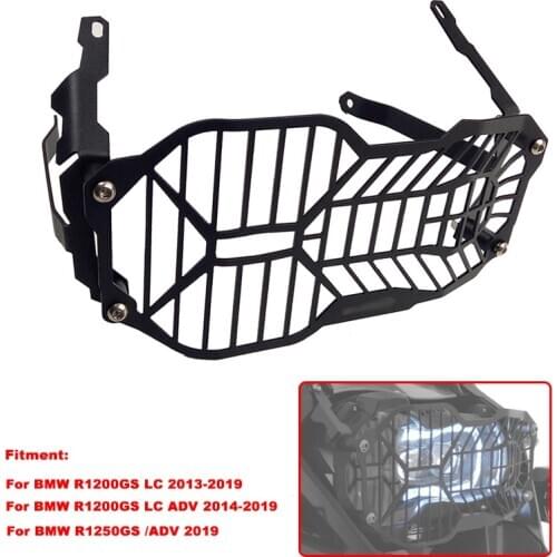 Motorcycle Headlight Protector Grille Guard Cover fits For BMW R1200GS LC R 1200 GS ADV Adventure R1250GS LC R1250GSA R1200GSA