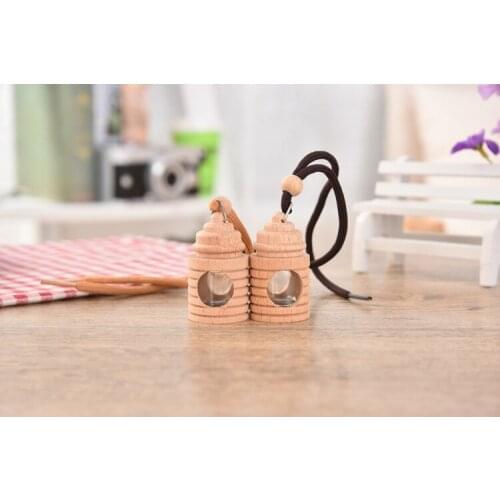 4ML Beech House Perfume Bottle Glass Pendant Car Hanging Bottle 100PCS/LOT