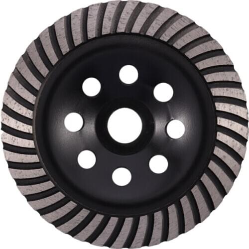 6 Inch Diamond Turbo Row Grinding Cup Wheel Fits 7/8 Inch Arbor Diamond Grinding Disc for Concrete Masonry