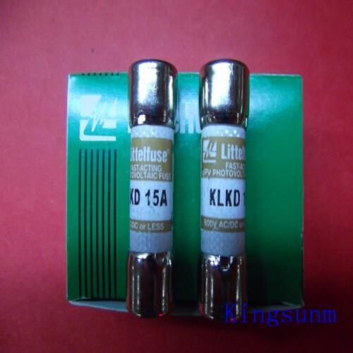 Free shipping 10pcs KLKD 15 new genuine American Littelfuse fuse / fuse 10*38 15A