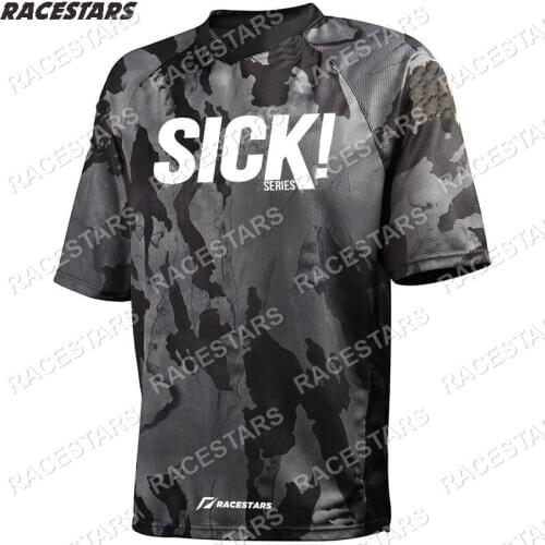 SICK 2021 Motocross Cycling Wear MTB Jersey Mens Downhill Mountain Enduro Jersey Short Sleeve Bike DH Maillot Ciclismo Hombre