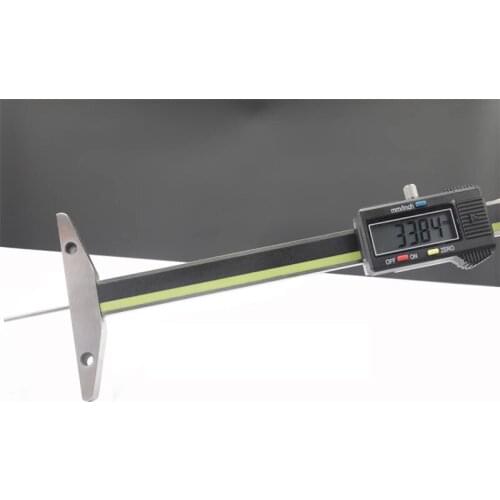 0-150mm 6inch Digital Depth Gauge with Slim Rod electronic tire tread depth gauge Digital Depth Gauges with Thin Rod