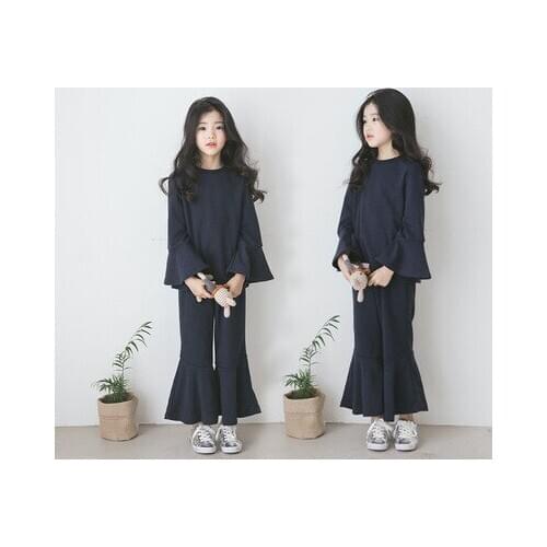 Baby Toddler Kids Girls Clothes T-shirtTop Flower Pants Outfit Summer Set Clothes set Mother Kids Girl Summer Clothing