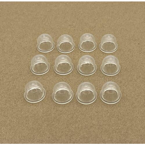 12PC White Transparent Fuel Pump Carburetor Oil Bubble Primer Bulb Chainsaws Trimmer Brush Cutter Clear Tool 14-19mm