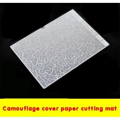 Cutting Pad Military Model Making Tool Spray Paint Desert Camouflage Cover Paper Double-sided Two-color Fresh-made Cutting Board