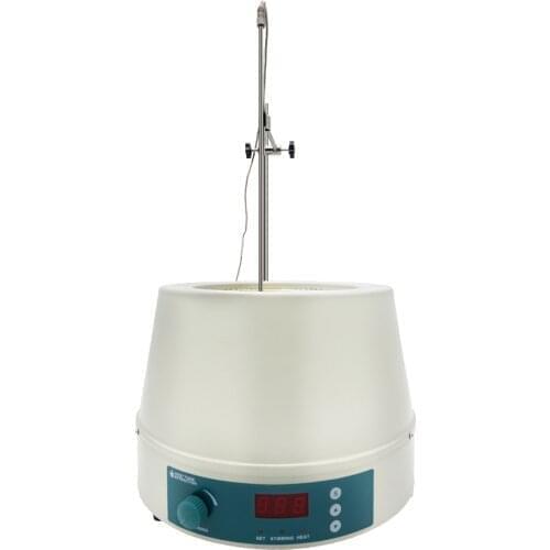 2000ml Laboratory Electrical Magnetic Rotation Stirring Heating Mantle LCD Display for Short Path Distillation