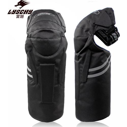 Warm and protective LYSCHY knee cap, electric motorcycle knee pads men motorbike boss women moto scooter kneepad
