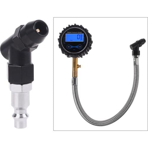 E7CB Air Inflation Nozzle Air Chucks Inflation Devices and Accessories Compatible with Air Inflators and Tire Pressure Gauge