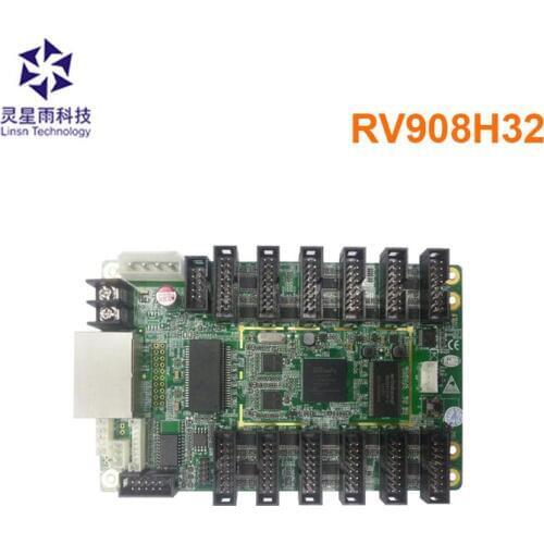 Linsn receiving card RV908H32 RV908H controller with monitor function support lcd fan humidity door volt detect for P2 led wall
