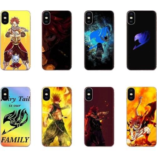 Fairy Tail Anime Silicone Shell Cover For iPhone 11 Pro Max Plus Pro X XS Max XR 8 7 6S SE 4S 5 5C 5S SE 2020